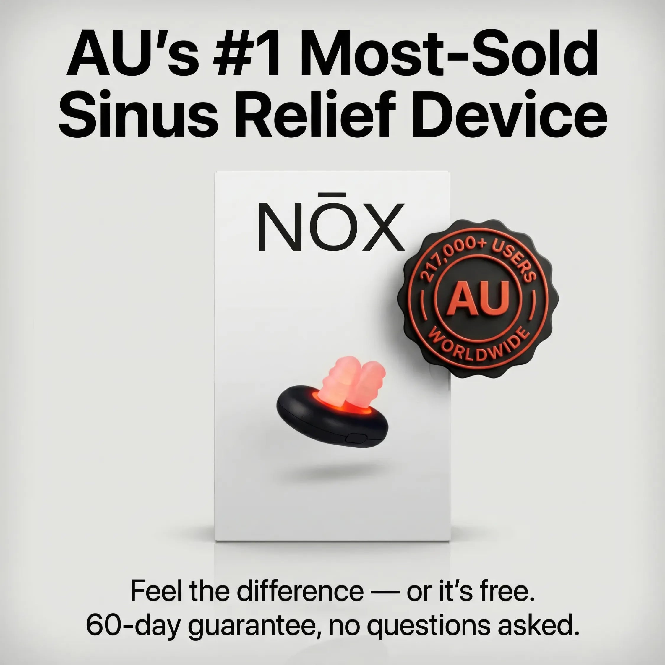 NŌX — Sinus Congestion + Pressure Relief‎