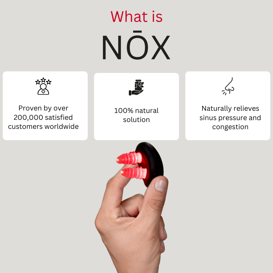 NŌX Junior Edition — Instant Sinus + Pressure Relief