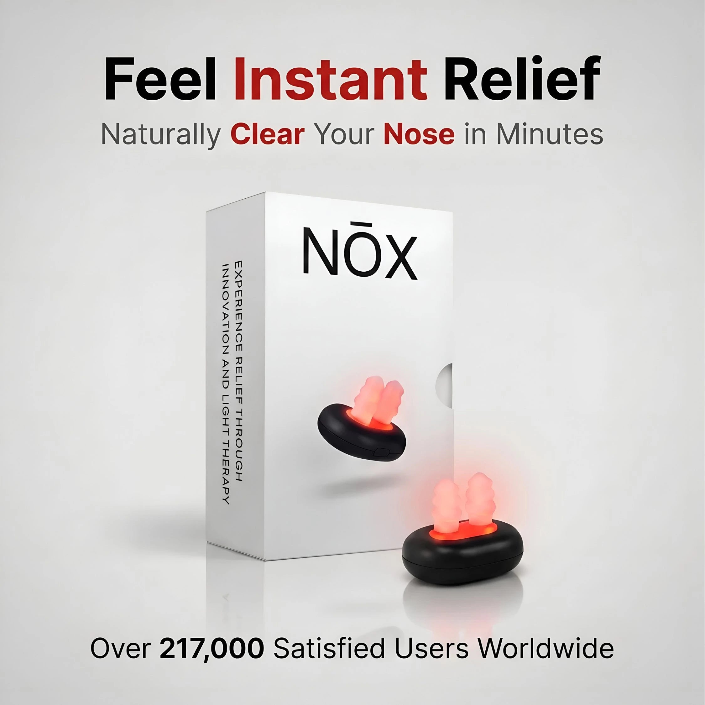 NŌX — Sinus Congestion + Pressure Relief‎